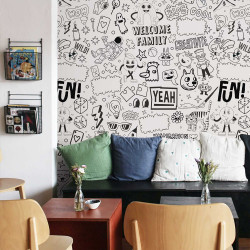 papel pintado infantil CHR