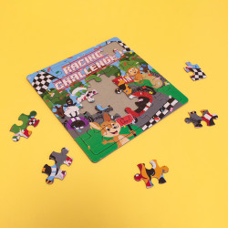 Puzzle Racing, welcome gift for children in hotels