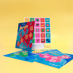 Memomap, children's menu toy for restaurants