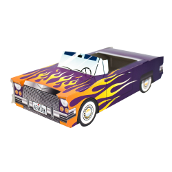 Cadillac format de boite menu enfant