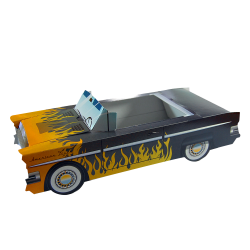 Scatola del menu per bambini Cadillac Flamme, Welcome Family