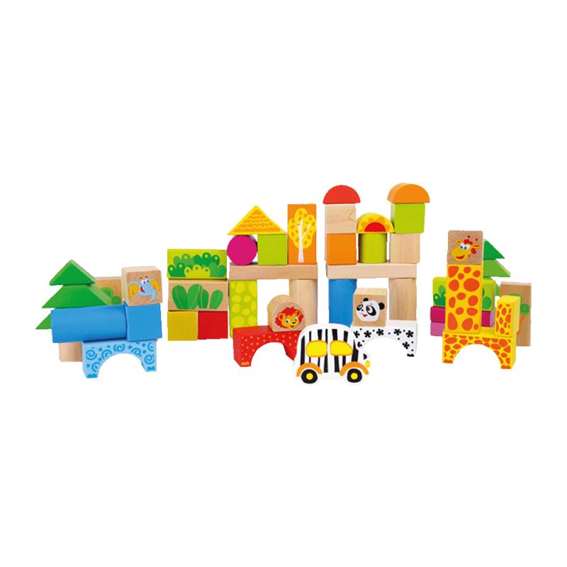 set di costruzioni di animali per bambini