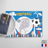 coloring placemats for children Football theme