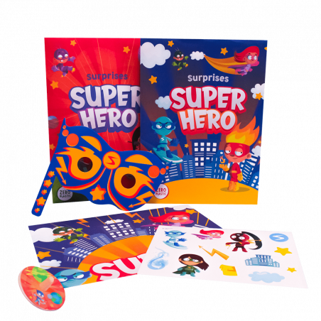 pacote surpresa para crianças - jogo do pacote surpresa do super-herói