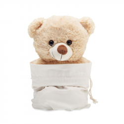 Peluche de RPET con forma de oso - Peluche de bienvenida