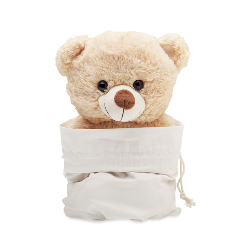 Peluche in RPET a forma di orso - Peluche da regalo di benvenuto