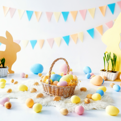 decoration easter restaurant hotel