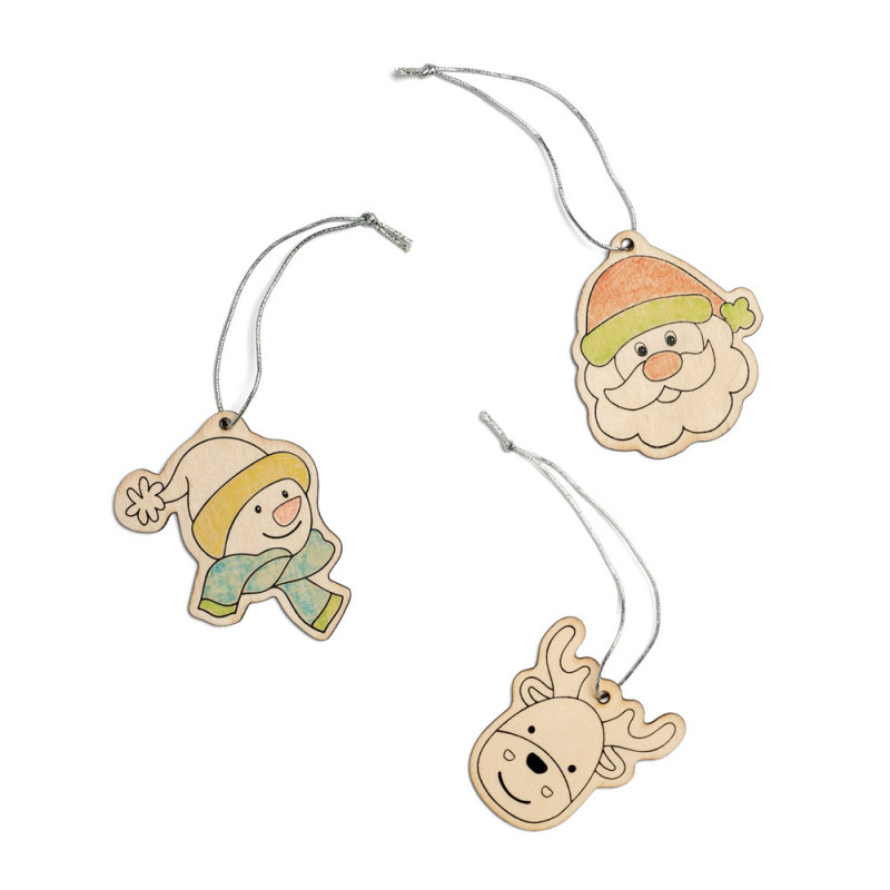 decoraciones para colorear para niños - Regalos de Navidad para niños