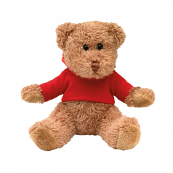 urso de peluche de boas-vindas
