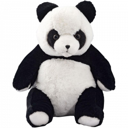 presente de hotel em peluche panda
