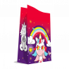 Sachet Kraft Licorne - emballage menu enfant