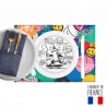 street Art coloring placemat - restaurant paper placemat for kids