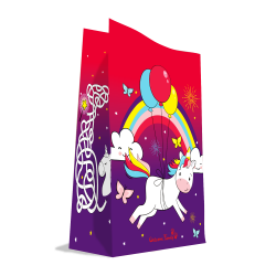 bolsa de kit infantil unicornio - embalaje kraft para CHRs