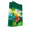 saco da selva para o menu infantil