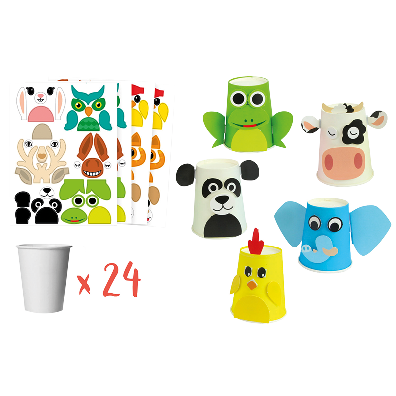 Juego de manualidades para niños de cumpleaños - Cumpleaños en un restaurante