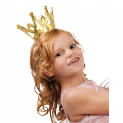 Mini Queen wreath for children - Restaurant birthday accessory