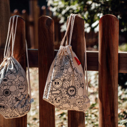 sac à colorier - cadeau surprise enfant CHR