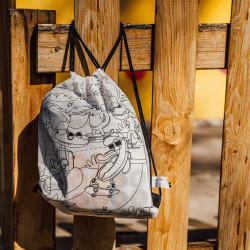 sac jeux et coloriage enfant CHR