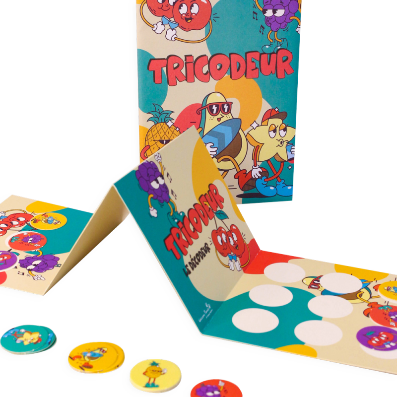 surprise children's menu game le tricodeur