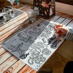 children's placemat New York