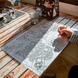 children's placemat Super Heroes