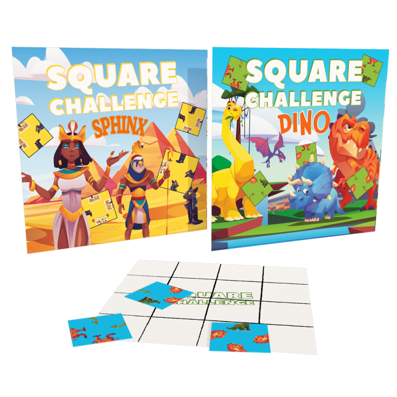 Toy menu child Square Challenge zero plastic