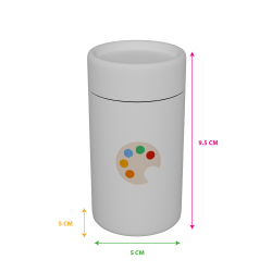 tubos para colorear juego personalizable