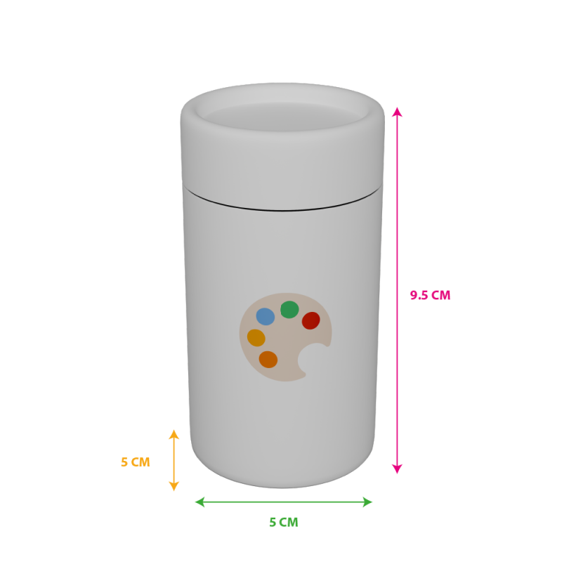 tubos para colorear juego personalizable