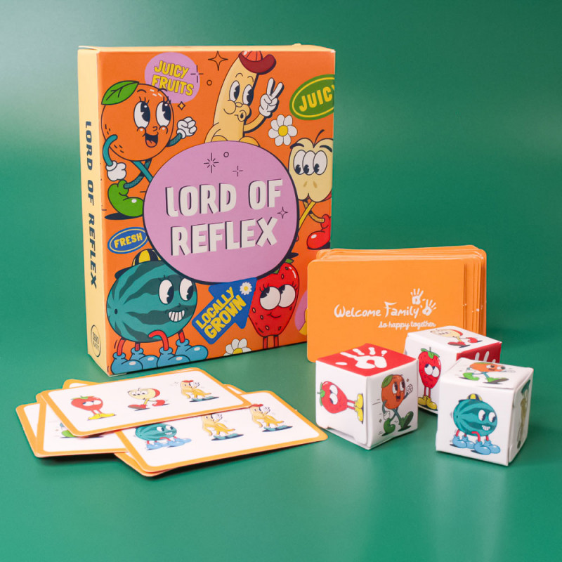 Gioco di riflessi personalizzabile - Giocattolo per menu su misura per bambini