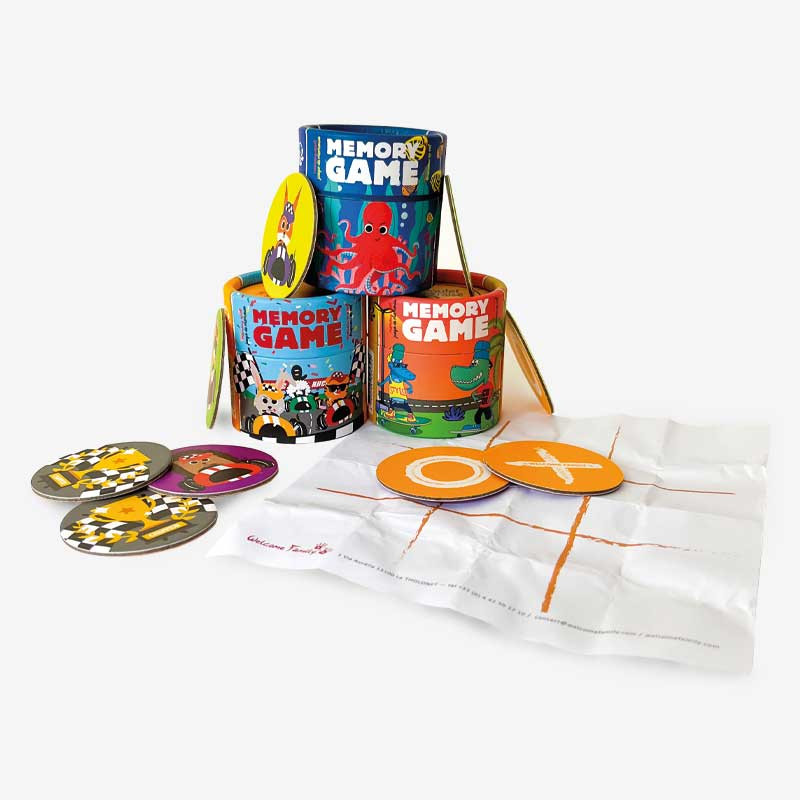 beispiel für eine Vorlage zur Personalisierung eines Memory Spiels