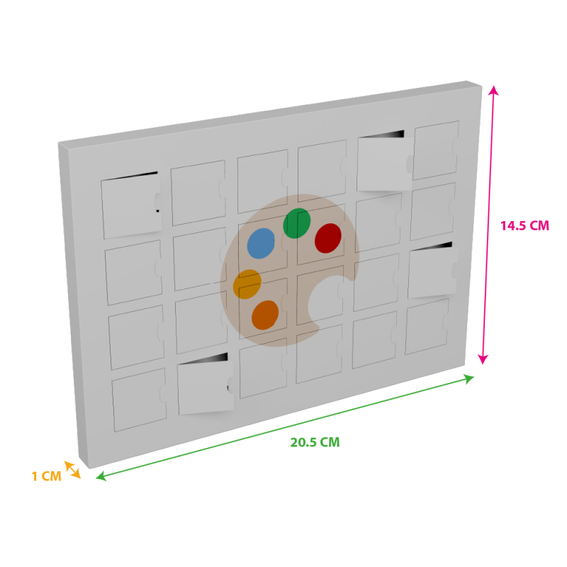 100% customizable Advent calendar - For professionals