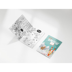 Libro para colorear 100% personalizable - Regalos para niños