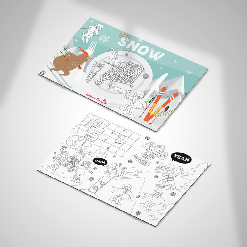 example of a placemat to personalize