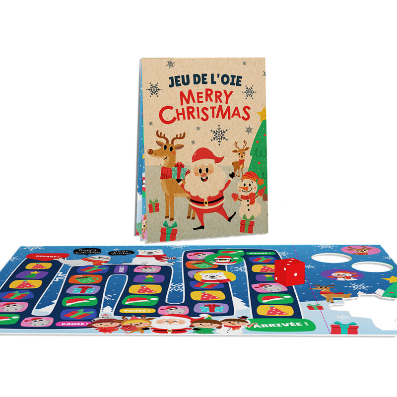 weihnachts-Brettspiel zum Selbstgestalten