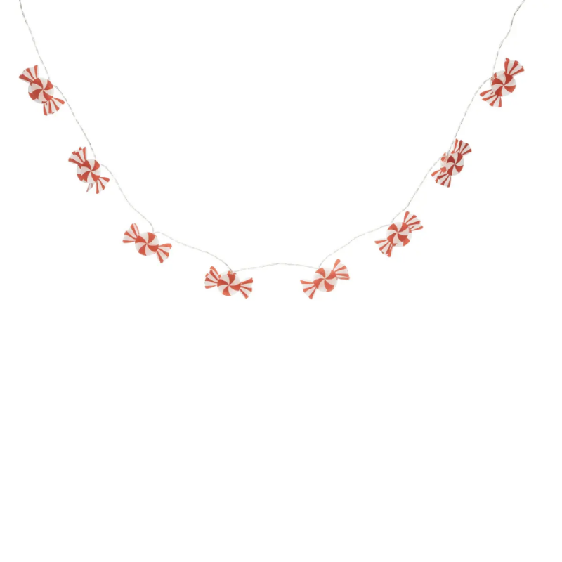 guirlanda de doces iluminada