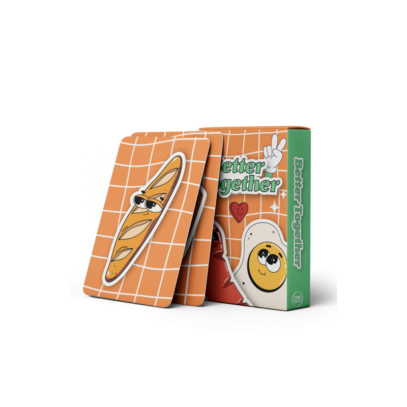 Better Together gioco di carte per il menu dei bambini - Chicche per il ristorante dei bambini