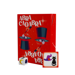 tour de magie abracadabra - jeu de magie menu enfant restaurant