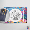 Set di tovagliette da colorare e matite - Regalo a sorpresa per il menu dei bambini