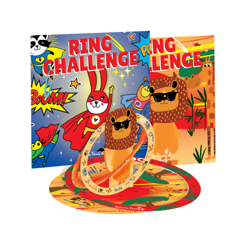 jeu menu enfant ring challenge