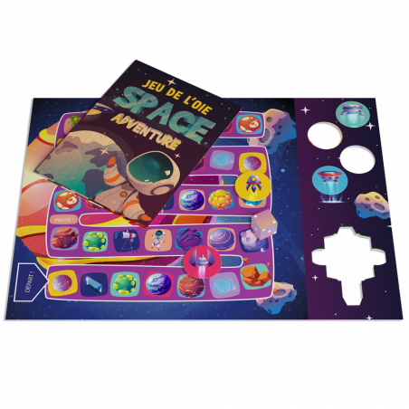 juego de la oca - juego de mesa de bolsillo