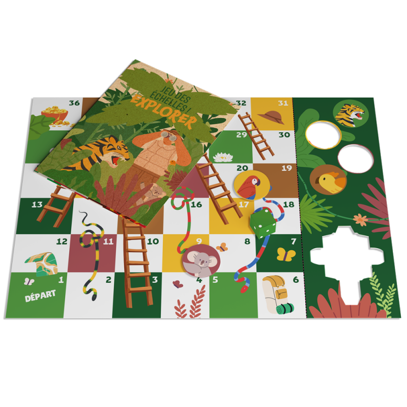 Juego de escaleras «Explorer» - Juego de mesa para niños
