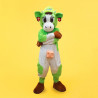 costume da mascotte di mucca gigante
