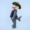 mascotte géante en forme de requin