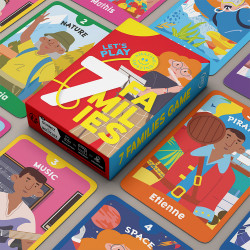 gioco per bambini a 7 famiglie - Gioco di carte sportivo