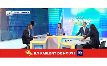 Interview de Frédéric Martz dans La chronique La pépite sur BFM business