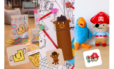 Games, goodies, plush toys: bring your mascot to life!