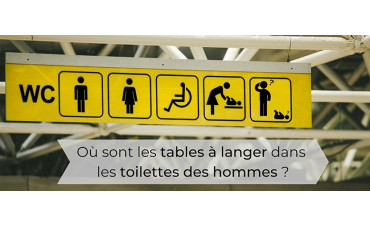 Yes to the changing table in the men's room!